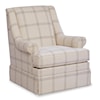 PD Cottage by Craftmaster Upholstered Chairs Skirted Glider Chair