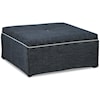 Paula Deen by Craftmaster Upholstered Chairs Square Cocktail Ottoman