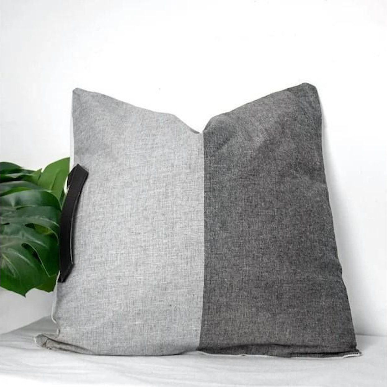 PD Home & Garden Accent Pillows 18" Black Handle Pillow