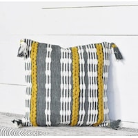 Color Stripe Pattern Pillow