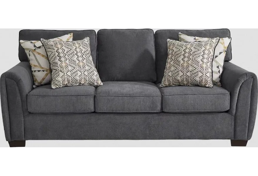 1483 Gunmetal Sofa by Peak Living at Furniture Fair - North Carolina