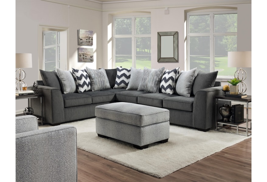 Peak Living 2600 2 Piece Sectional