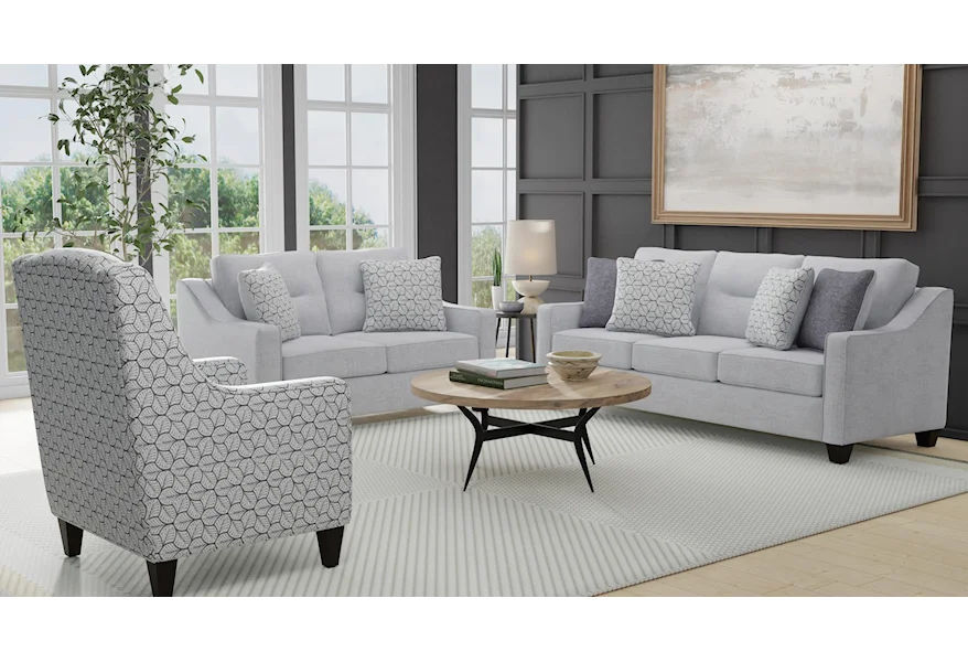 3450 Sofa with Track Arms by Peak Living at Darvin Furniture