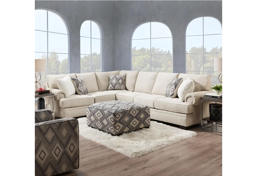 8200 Sectional by Peak Living at Sam's Appliance & Furniture