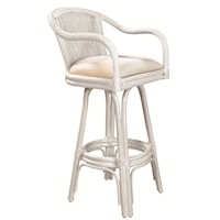 24" Counter Stool with Uphostered Seat