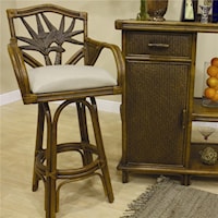 24 Inch Swivel Counter Stool