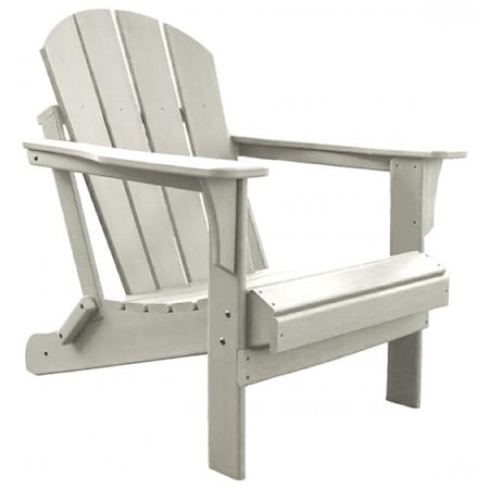 White Adirondack Chair