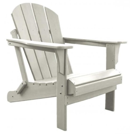 White Adirondack Chair