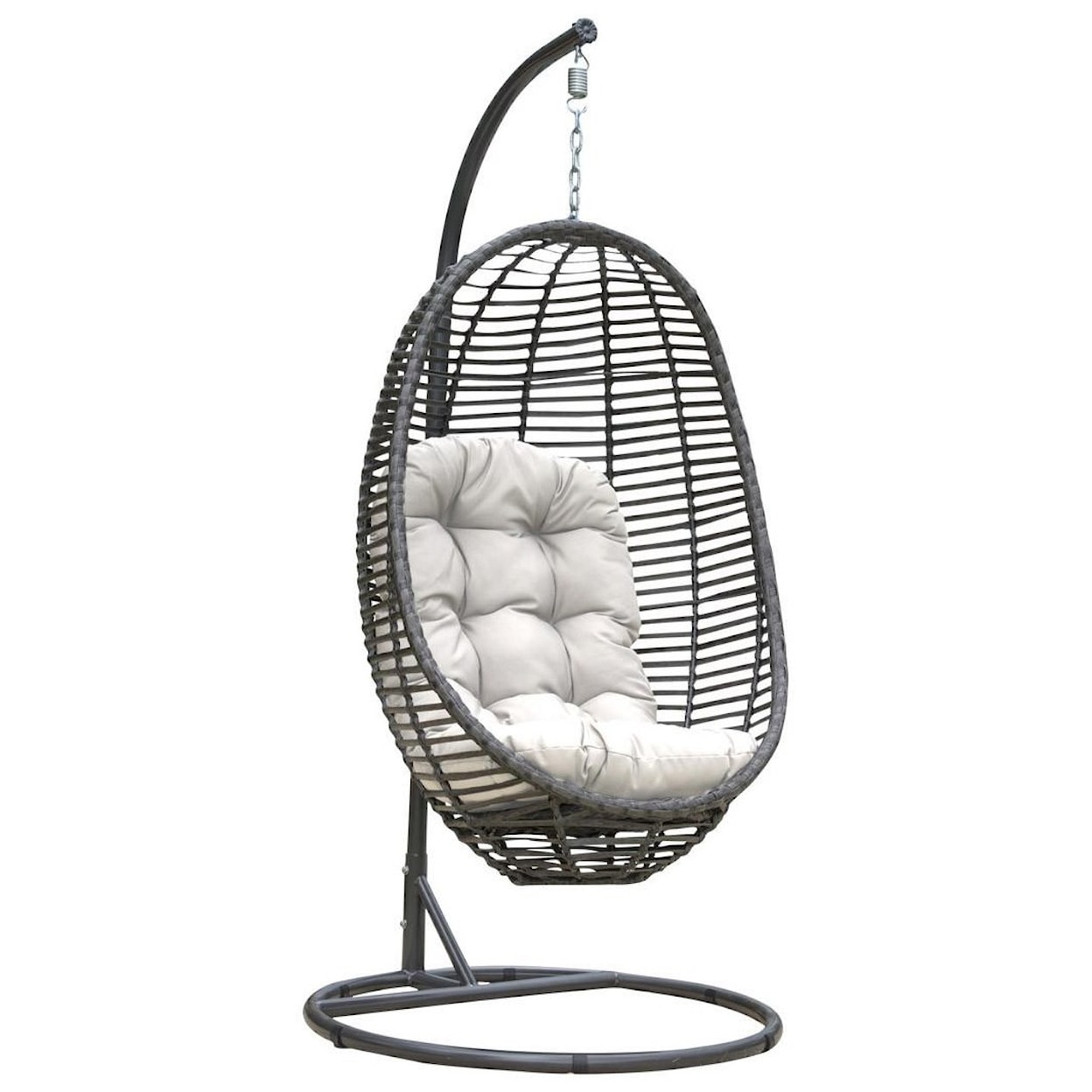 Pelican Reef Panama Jack Graphite Graphite Hanging Chair and Stand
