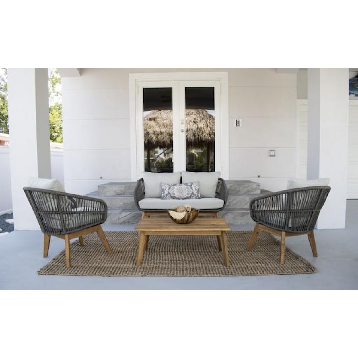 Pelican Reef Surfers Cove Surfers Cove 4 Piece Settee