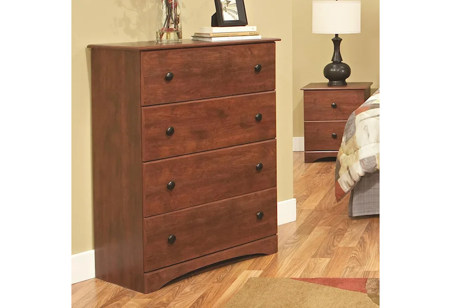 11000 Series 4-Drawer Chest by Perdue at Rune's Furniture