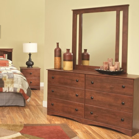 59" Dresser & Mirror