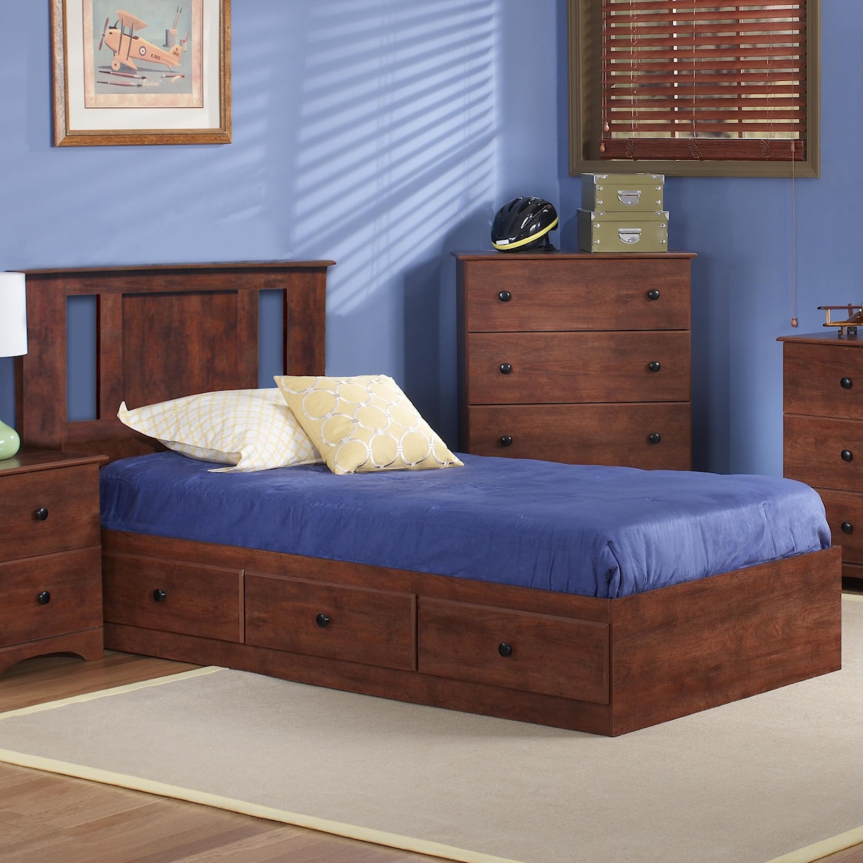 Perdue 11000 Series Twin Panel Mates Bed