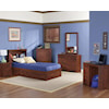 Perdue 11000 Series Twin Bookcase Mates Bed
