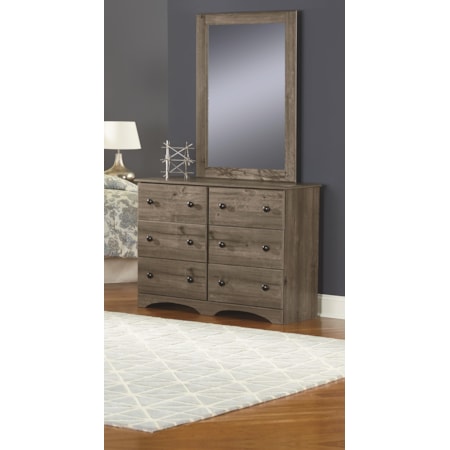 Dresser and Mirror Package
