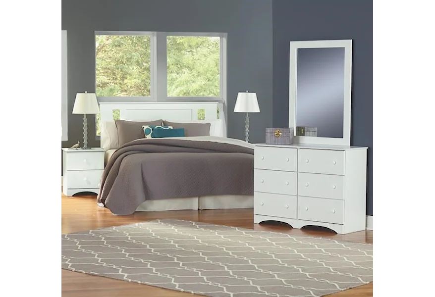 14000 Series 4 Piece Full Bedroom Group by Perdue at Sam's Furniture Outlet