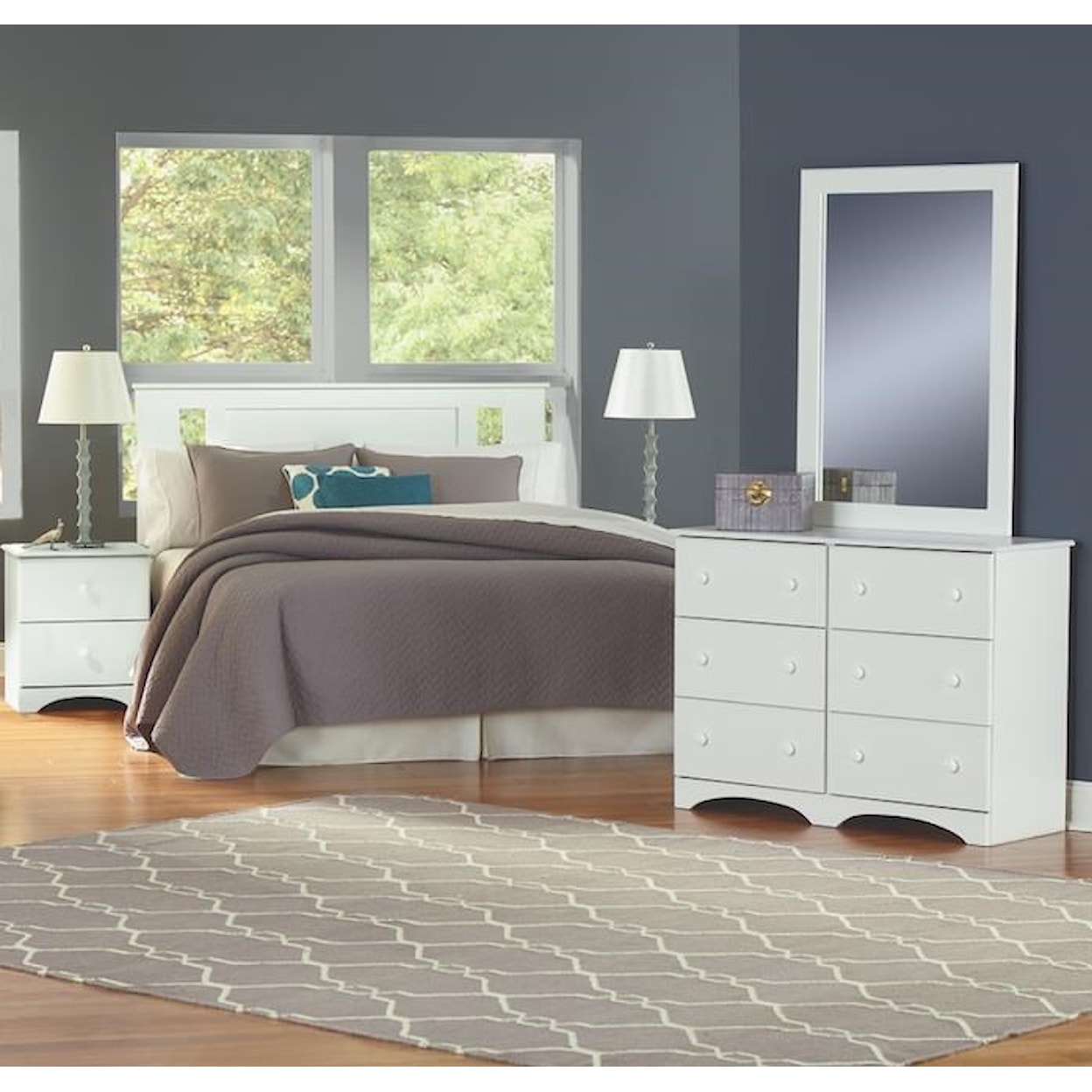 Perdue 14000 Series 4 Piece Twin Bedroom Set