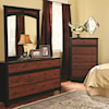 Perdue 49000 Series 7-Drawer Dresser & Landscape Mirror