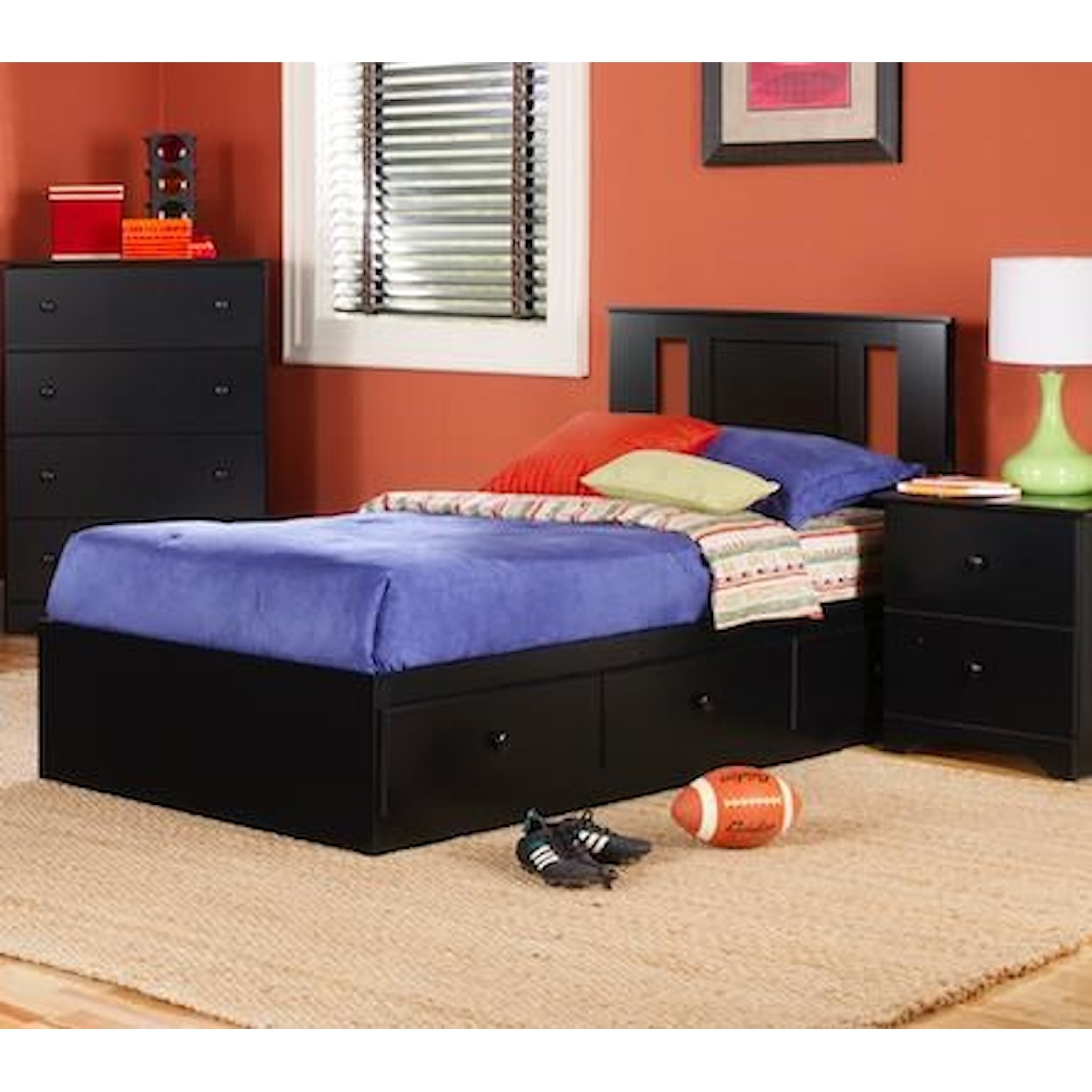 Perdue 5000 Series Twin Mates Storage Bed