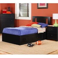 Twin Mates Storage Bed