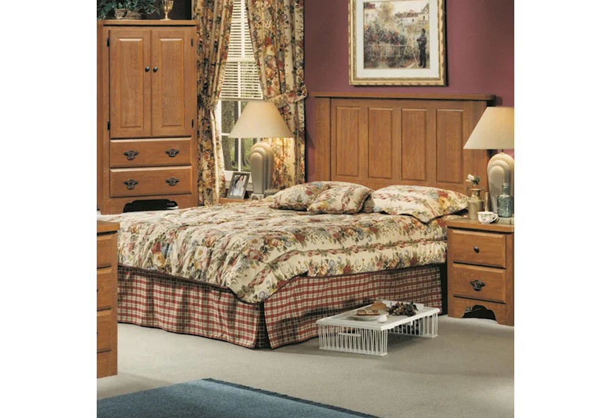 54000 Series Queen/Full Panel Headboard by Perdue at Rune's Furniture
