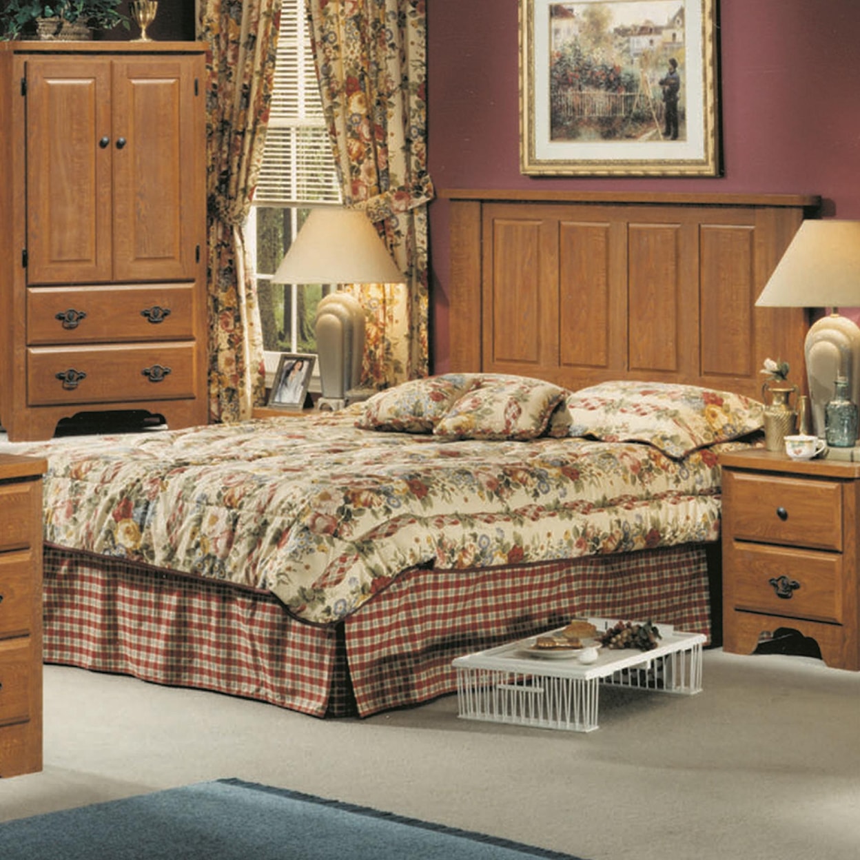 Perdue 54000 Series Queen/Full Panel Headboard