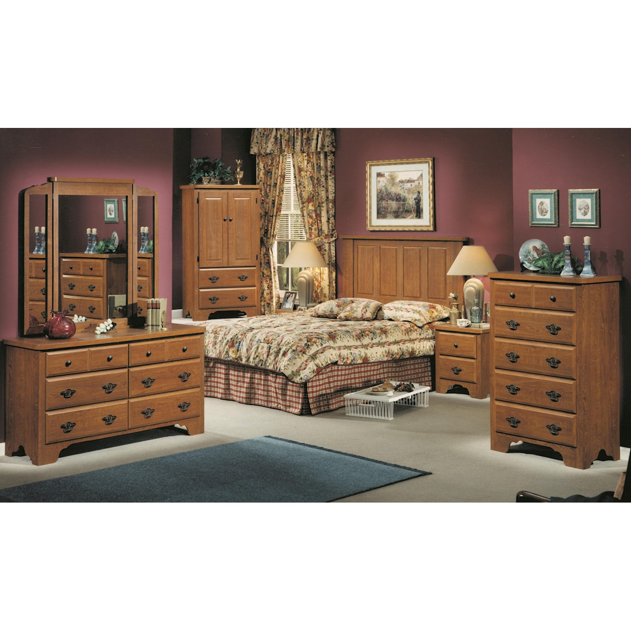 Perdue 54000 Series 6-Drawer Dresser