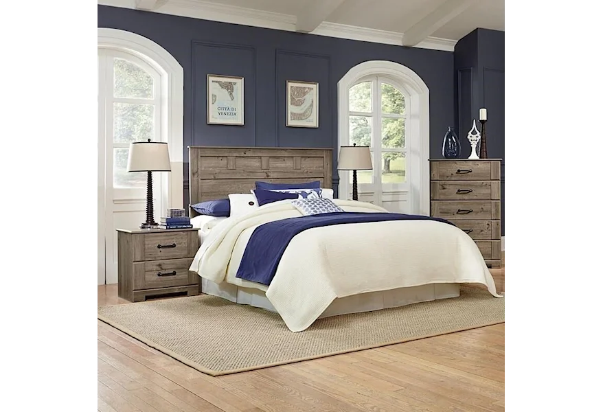 59000 Series 3 Piece Queen/Full Bedroom Set by Perdue at Sam's Furniture Outlet