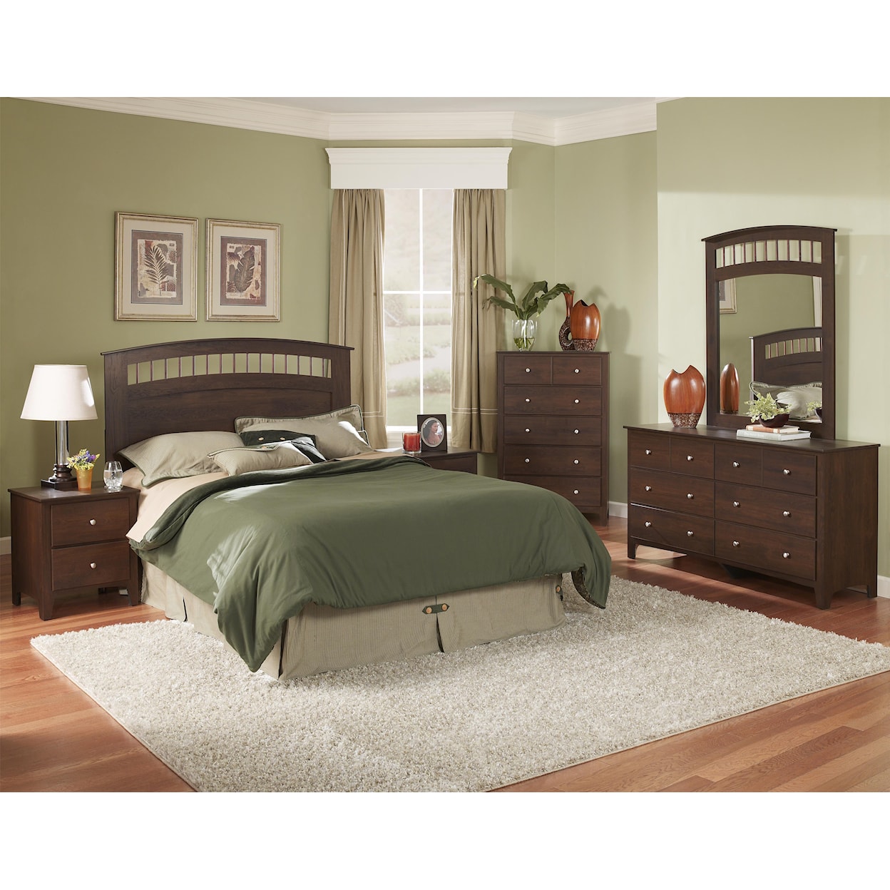 Perdue 60000 Series 6-Drawer Dresser