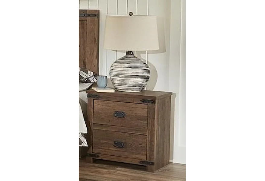 75000 Series 2 Drawer Nightstand by Perdue at Sam's Furniture Outlet