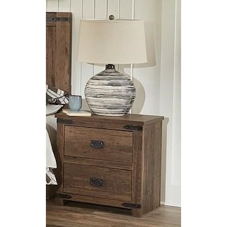 2 Drawer Nightstand