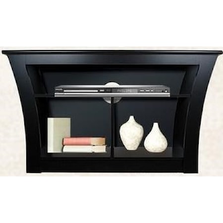 DEREK BLACK 44" TV STAND | .