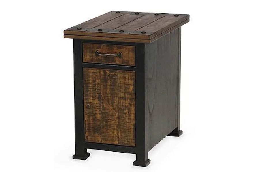 Sawmills Chairside Cabinet by Peters Revington at Westrich Furniture & Appliances
