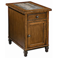Chairside Cabinet with Door and Drawer
