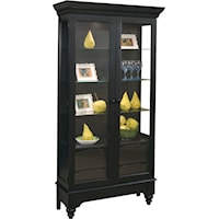 Summerville Display Cabinet with Adjustable Glass Shelves