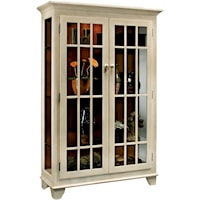 Monterey Two Door Display Cabinet with Adjustable Shelving