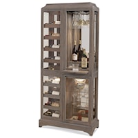 Latitude II Beverage Cabinet with 24 Bottle Storage Capacity