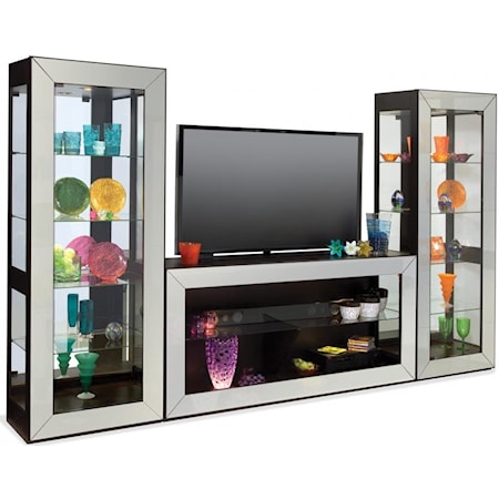 Polaris Bunching Entertainment Wall Unit