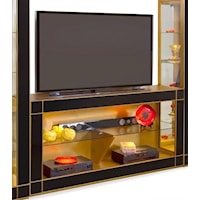 Altair II Bunching TV Console in Antique Gold