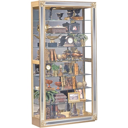 Reflection Sliding Door Curio Cabinet