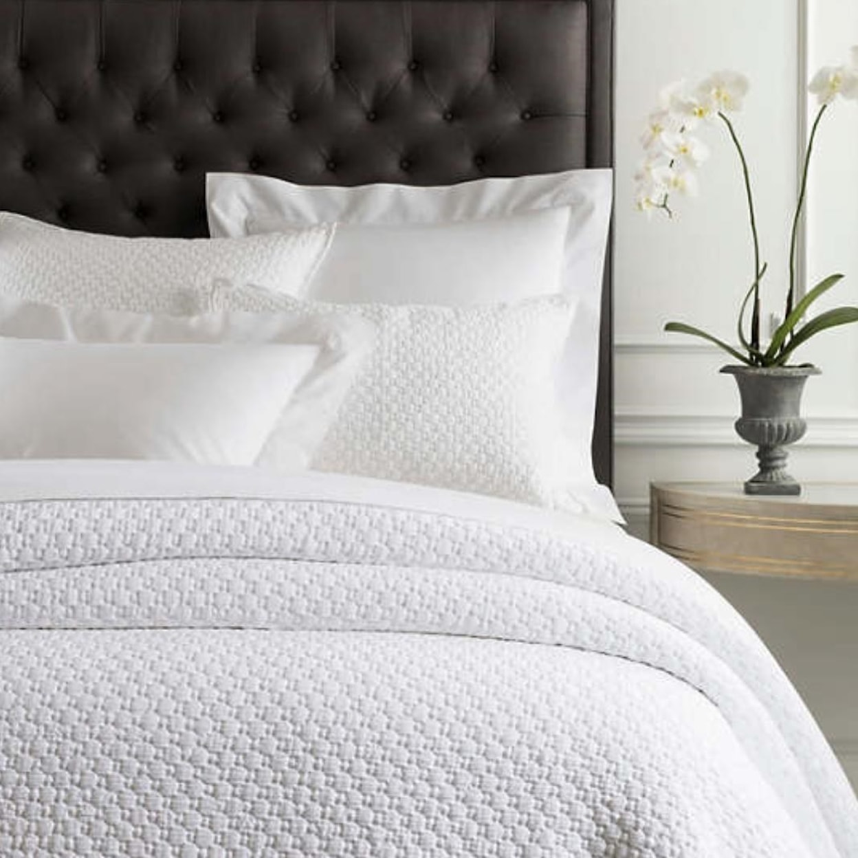 Pine Cone Hill Lodi Lodi White Matelasse Euro Sham