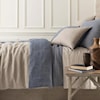 Pine Cone Hill Pick Stitch Pick Stitch Navy Coverlet Queen