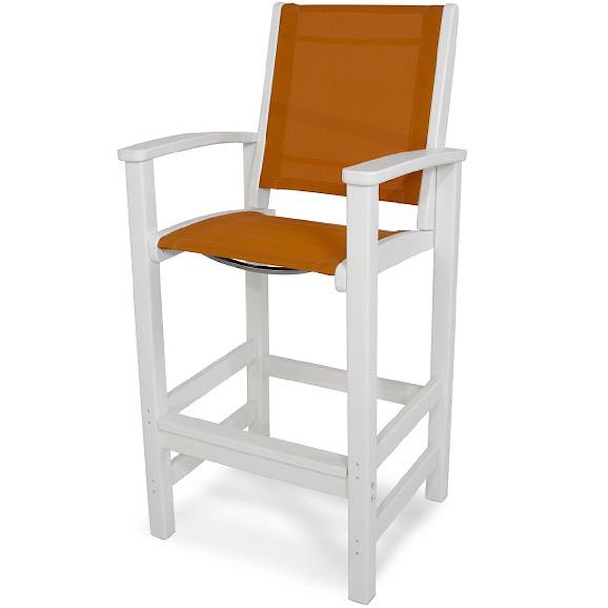 POLYWOOD Coastal Collection Bar Chair