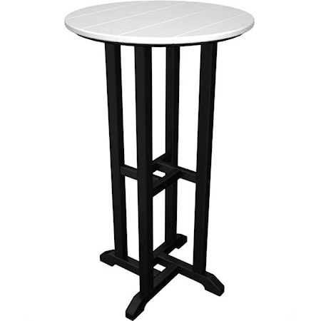 24" Round Bar Table