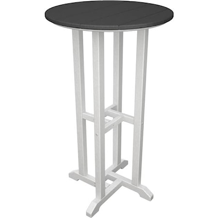 24" Round Bar Table