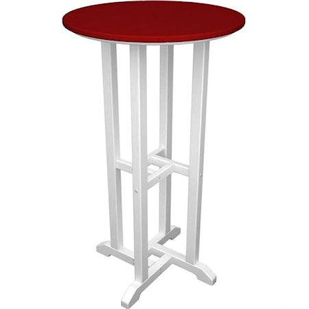 24" Round Bar Table