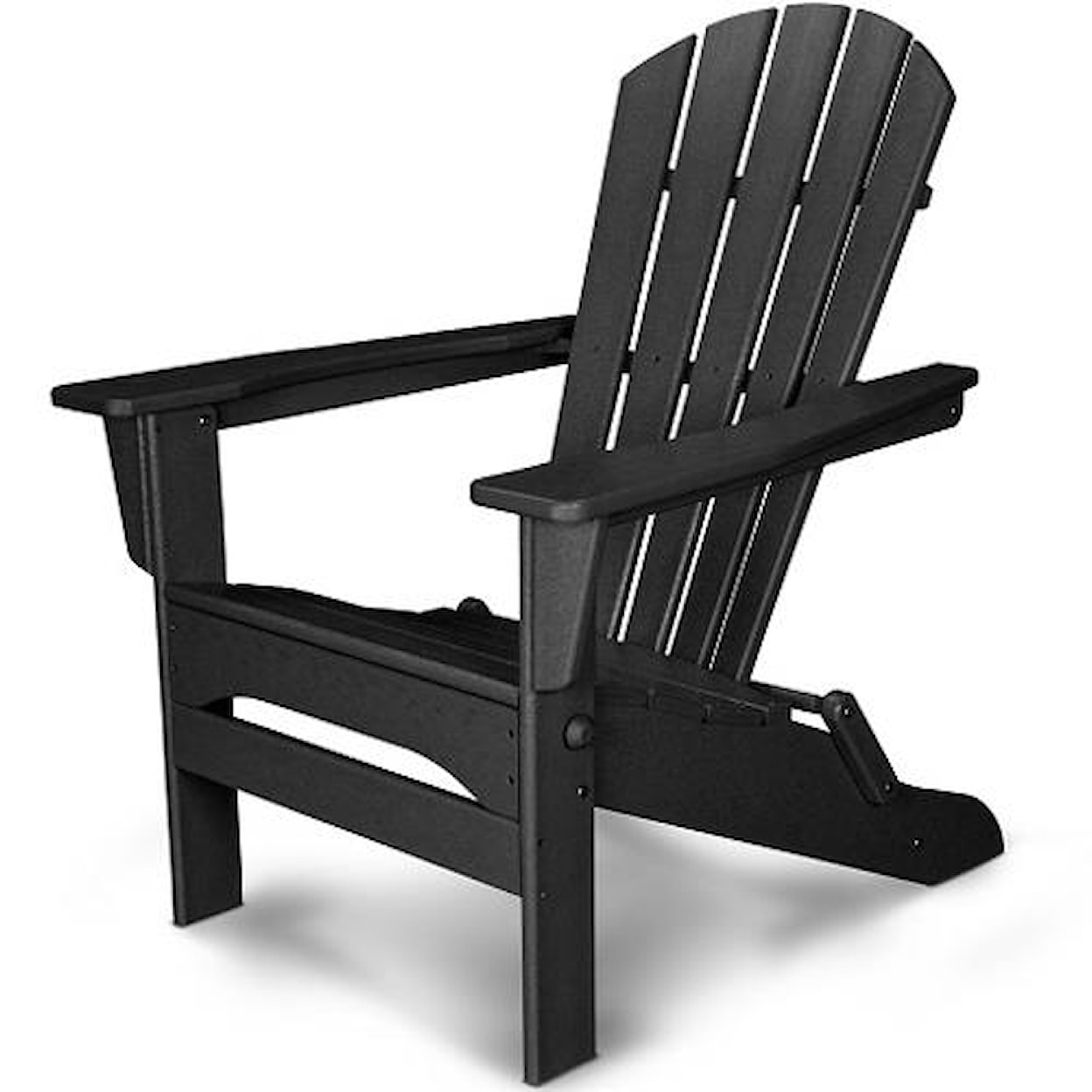 POLYWOOD Palm Coast Folding Adirondack Chair