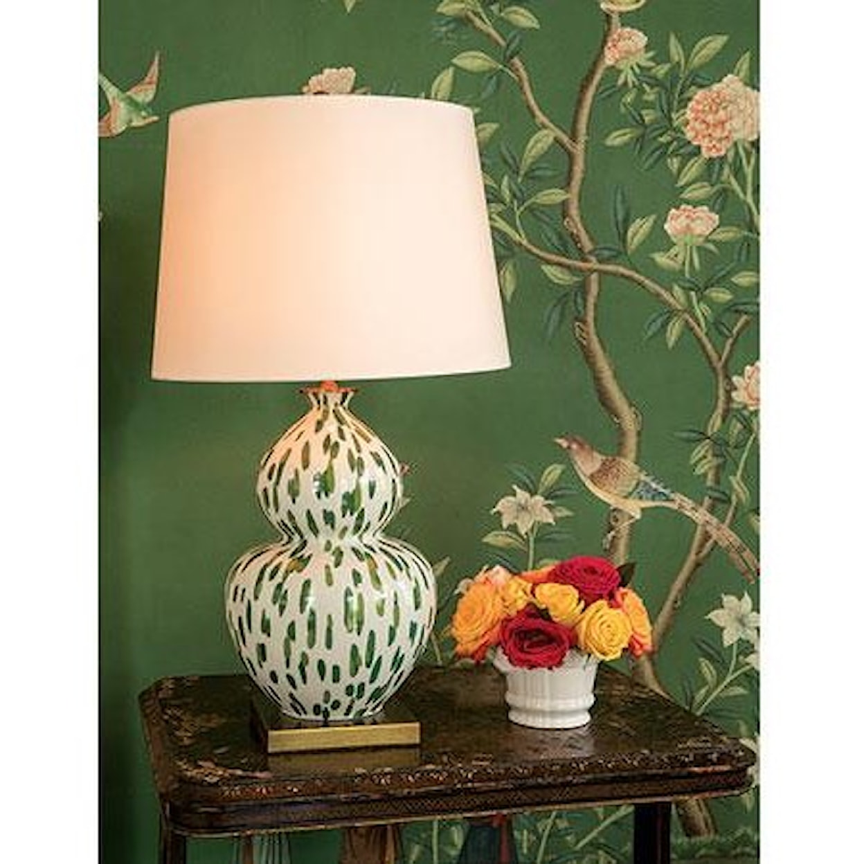 Port 68 Table Lamps Mill Reef Palm Lamp