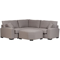 Casual 3 Piece L-Shaped Sectional