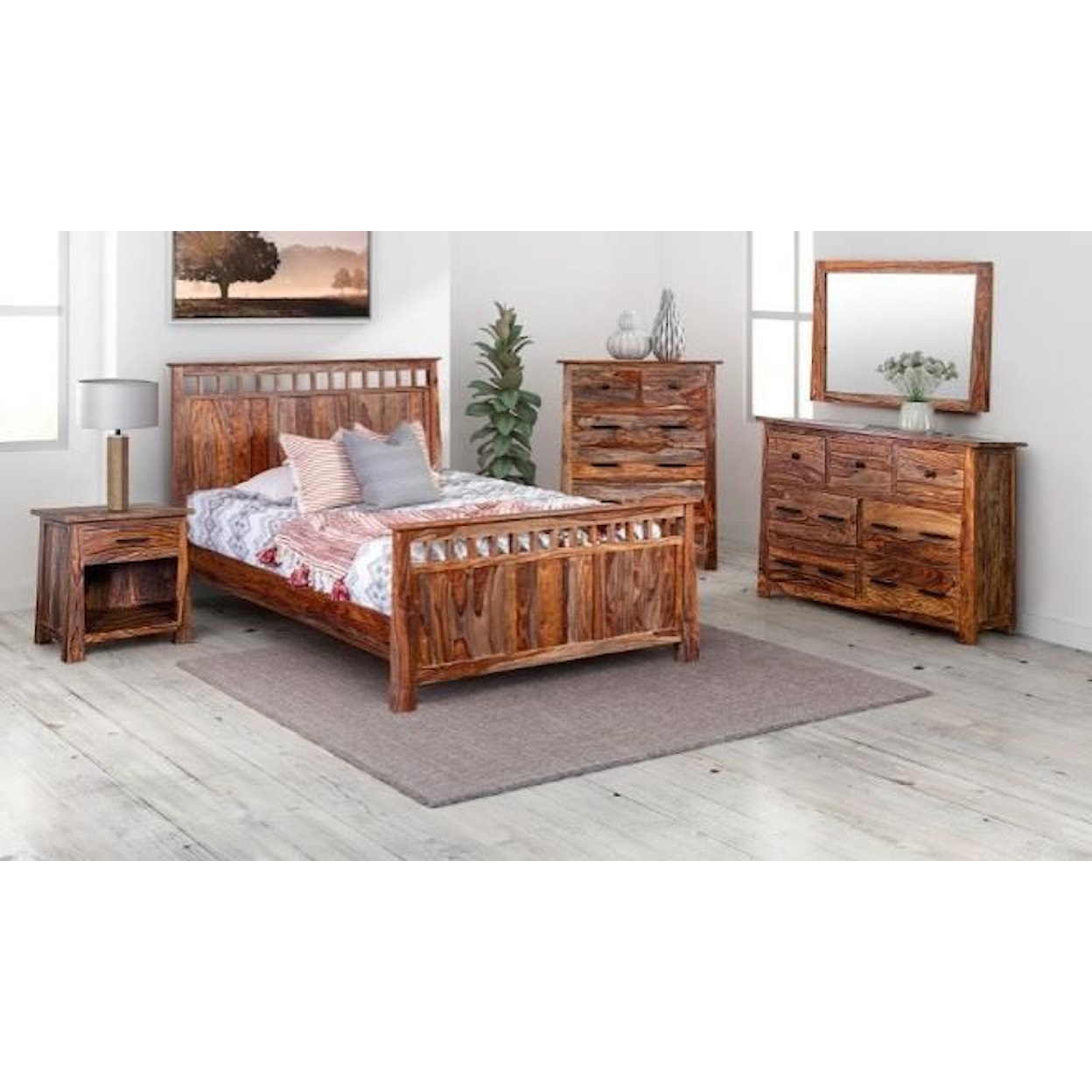 Porter Designs 35008 King Bedroom Group